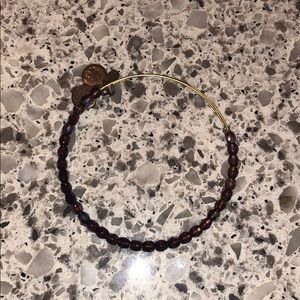 Purple beaded Alex and Ani